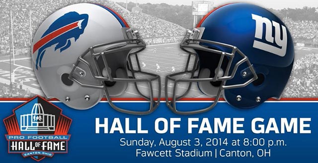 Hall Of Fame Game - Bills vs Giants