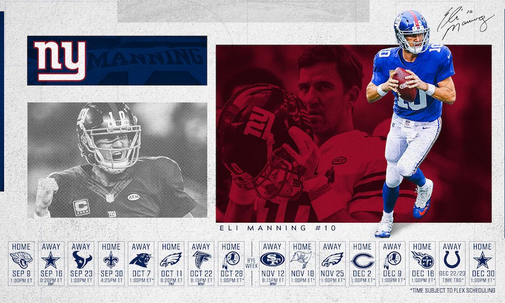 NY Giants Schedule