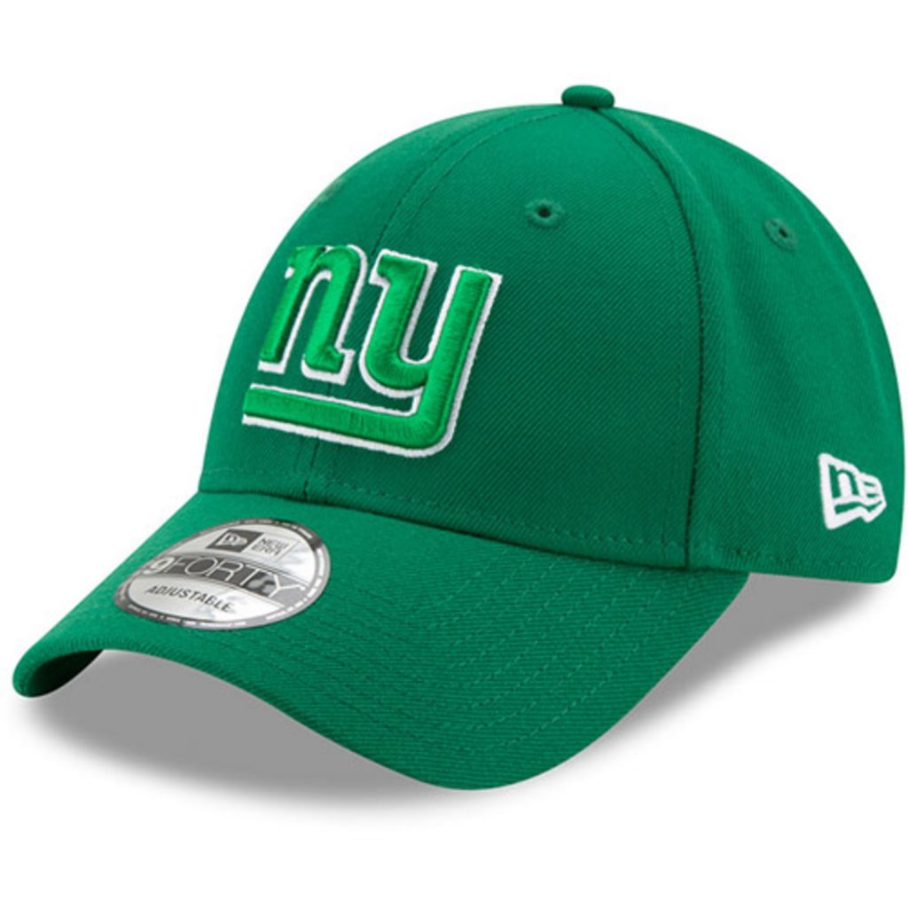 Men's New Era Kelly Green New York Giants St. Patrick's Day League 9FORTY Adjustable Hat